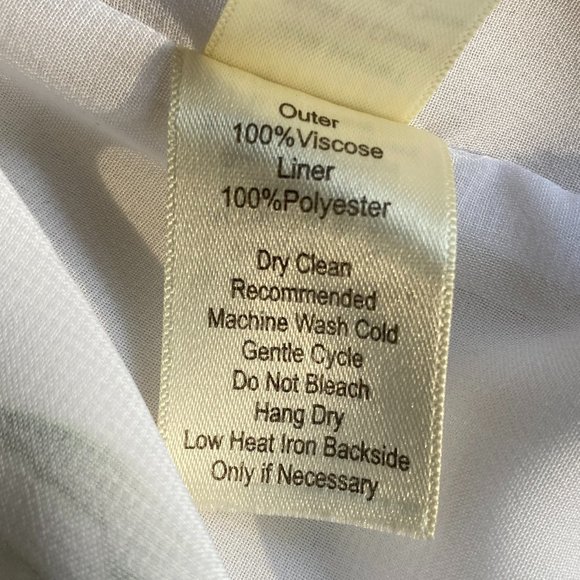 NWT Ecru Bellucci Tropical Postcard Bar Detail Animal Print Indie Ruffle Top-L - Picture 14 of 16